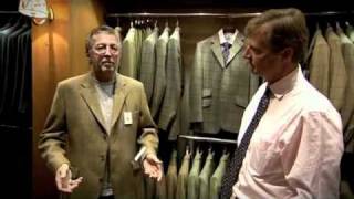 Eric Clapton discussing his love for Cordings country clothing [upl. by Meesan]