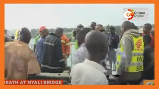 Man jumps to death at Nyali bridge Mombasa [upl. by Doscher395]