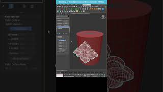 Precise Object Wrapping Around a Cylinder in 3ds Max shorts 3dsmax patchdeform [upl. by Giacobo]