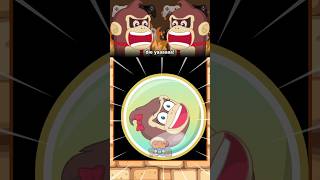 Donkey Kong sings Baby Kong Head Bouncing funnycartoon memeanimation donkeykong mario [upl. by Nnyltiak310]