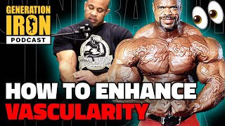 How To Increase Vascularity  Tips From A Pro Bodybuilder [upl. by Annamaria]