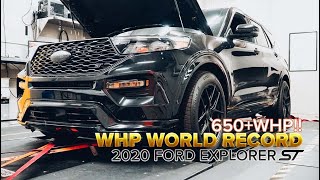 WHP World Record 2020 Ford Explorer ST [upl. by Rox]