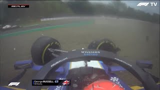 F1 2021 Onboard Crashes and Fails [upl. by Jeanna]