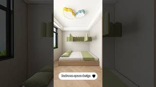 Small bedroom design  house design photo  Interior design  house design plan  house design ideas [upl. by Nivlag546]