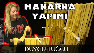 Taze Makarna Tarifi 🍜 İTALYANLAR GİBİ MAKARNA YAPACAKSINIZ 🍜  Chef Duygu Tugcu [upl. by Nwhas]