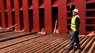 Steel Cargo Handling Safety Video  Part 2 of 2 [upl. by Malissia816]