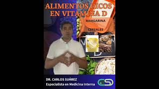 ALIMENTOS RICOS EN VITAMINA D [upl. by Fitzger]