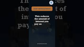 5 Debt Management I financetips moneyhacks savemoney [upl. by Ellezig174]