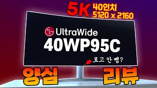 40인치 5K 궁극의 멀티태스킹 LG 40WP95C 양심 리뷰 [upl. by Etnoed]