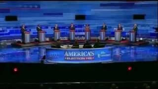 Entire Iowa Republican Debate August 11 2011 [upl. by Watkins]