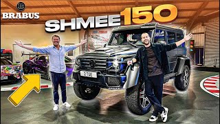 CONFRONTING SHMEE150 IN MY INSANE BRABUS 4x4² G WAGON [upl. by Ahsats160]