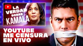 ¡ YOUTUBE ME CENSURA EN VIVO [upl. by Ecirtaeb]