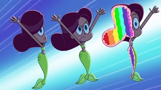 Zig amp Sharko ✨ NEW SEASON 3 EPISODES in HD 🌈 RAINBOW GIRL [upl. by Narba]