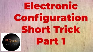 Electronic Configuration  Class XI  Short Trick  WBCHSE  ISC  CBSE  JEE  NEET [upl. by Brufsky665]