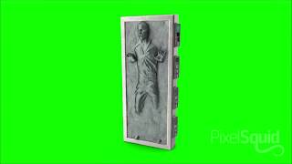 Green Screen Han Solo in carbonite [upl. by Encrata]