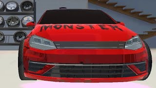 monster Volkswagen in car simulator 2xo bond 874 [upl. by Aiyekal]