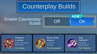 NEW AUTOMATIC COUNTERPLAY BUILD SETTING  ADV SERVER [upl. by Leumel]