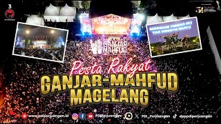 Euforia Pesta Rakyat GanjarMahfud di Magelang [upl. by Hamner208]