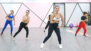 AEROBIC DANCE  Exercises To Make Your Belly Fat Cry [upl. by Finstad494]