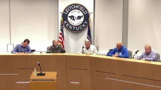 Leitchfield Utilities Commission Meeting 122123 [upl. by Krum]