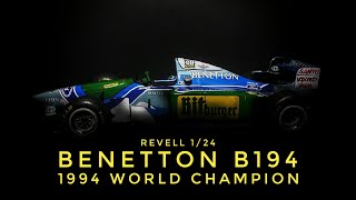 Revell 124 Benetton B194 1994 World Champion [upl. by Hollah]