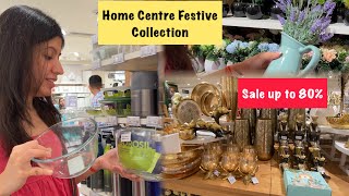 Home Centre Latest Collection😍  Huge Discount on Crockery amp Home Decor  Home Centre Tour [upl. by Eiramoj327]