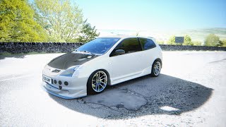 ASSETTO CORSA EP3 Honda Civic 450 BHP [upl. by Lymn482]