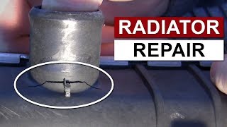 Plastic Radiator Repair  Fix Radiator Leak [upl. by Eselahc970]