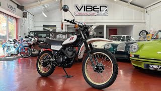 Yamaha XT250 1980 2 Family Owners Totally Original and Warranted 1400 Miles  NOW SOLD [upl. by Graniela809]