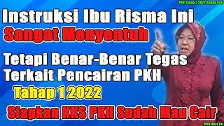 Pesan Ibu Risma Pencairan PKH Tahap 1 2022 sudah mau cair pkh tahap 1 2022 kapan cair diary pkh [upl. by Nuavahs]