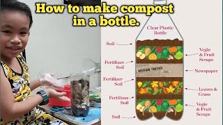 How to make compost in a bottle [upl. by Eneleahs423]