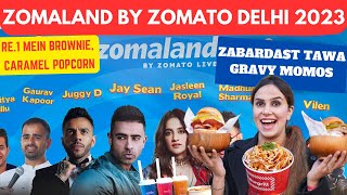 Zomaland by Zomato Delhi 2023  Indias Biggest Food Festival  Live  zomato [upl. by Nytsirhc]