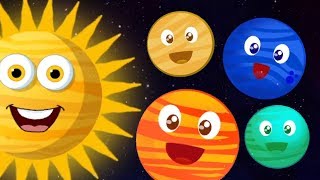 La chanson des planètes  notre système solaire en français pour les enfants by Kids Tv [upl. by Ainival508]