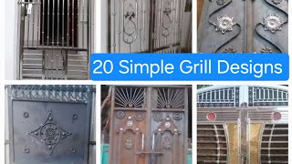 Simple Grill Design  20 Simple Grill Designs trending [upl. by Dian]