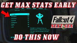 Fallout 4 Next Gen  Max SPECIAL Stats Beginning Of Game Special Book Duplication Glitch 2024 [upl. by Janka]