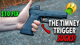 WATCH THIS BEFORE BUYING THE TIMNEY ALPHA GLOCK TRIGGER 🛑 [upl. by Anitnauq659]