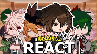 Mha react to soukoku as wonderduo  Mhabnha  Bungo stray dogs  Soukoku  bkdk [upl. by Rossner]