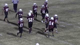 20201105 Playoffs  West Creek Middle School Varsity Football vs Richview [upl. by Beane]