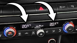 Audi A3 8V climate control zones sync climatronic dual zone [upl. by Uela]