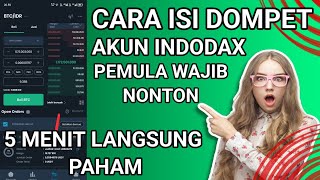 CARA ISI ULANG ATAU DEPOSIT AKUN INDODAX VIA QRIS DANA [upl. by Ainnat120]