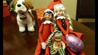 Elf on the Shelf Christmas Surprise eggs [upl. by Glennon]