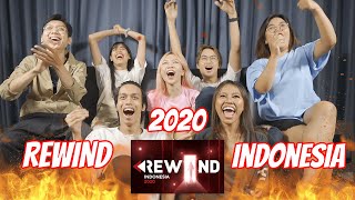 REWIND INDONESIA 2020 REACTION🔥  RI2020 [upl. by Atimad]