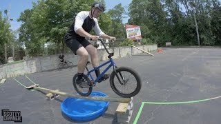 BMX OBSTACLE COURSE [upl. by Nnylatsyrk]