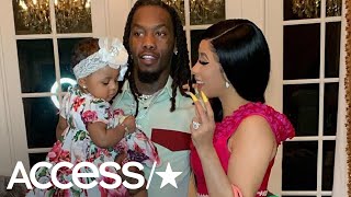 Cardi B and Offset Don’t Let NYC Blackout Stop Baby Kultures 400K Birthday Party [upl. by Edialeda18]