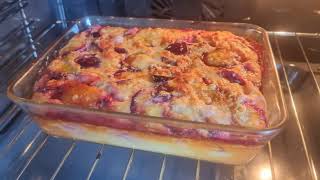 🌹 Prajitura Clafoutis cu Prune fara gluten [upl. by Everara]