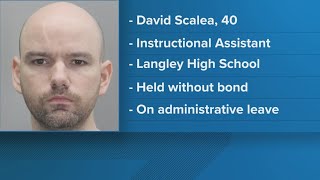 Police say Fairfax Co school employee touched himself inside classroom [upl. by Nilloc]