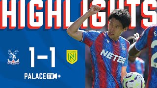 Daichi Kamada SCORES  Preseason Highlights  Crystal Palace 11 FC Nantes [upl. by Lzeil22]