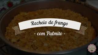 Recheio de Frango com Palmito [upl. by Ahtelra]