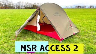 MSR Access 2 Review  is this the 4 SEASON TENT weve been looking for [upl. by Moclam]