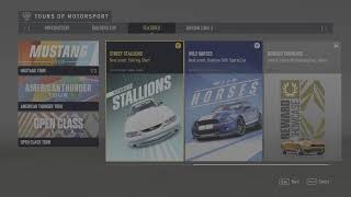 Forza Motorsport Mustang Tour Street Stallions [upl. by Amberly811]